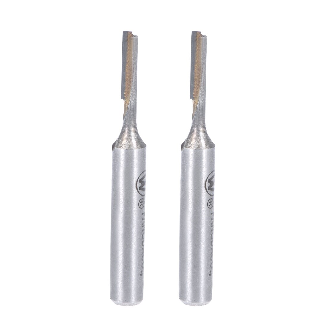 Router bit 1/4 Shank 1/4 inch Cutting Diameter 2 HSS Straight Flutes for milling Cutting Tool for Carpentry 