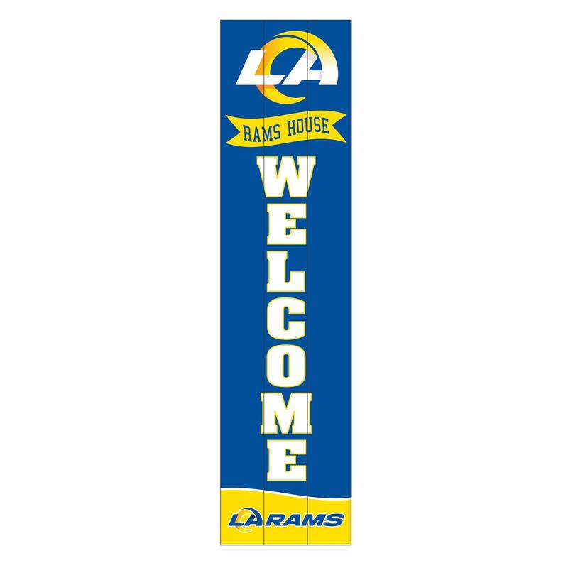 47" Porch Leaner Welcome Wall Sign, Los Angeles Rams