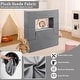 preview thumbnail 15 of 14, Kids Play Couch 6Pcs Modular Toddler Sofa for Playroom and Bedroom, Convertible Couch with Removable Cover（Grey ang Blue）