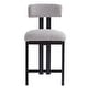 preview thumbnail 6 of 23, Christopher Knight Home - Ava Stylish Upholstered Round Counter stool with Low Back (Set of 2) - 21''L x 20''W x 38''H