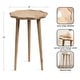 preview thumbnail 18 of 26, Kate and Laurel Alezar Scallop Wood Side Table