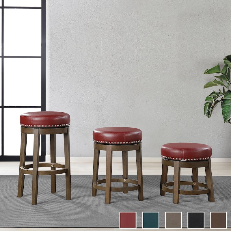 Michigan Round Swivel Stool (Set of 2)