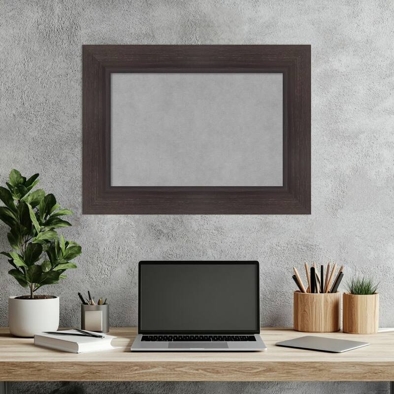 Amanti Art Sloped Black Framed