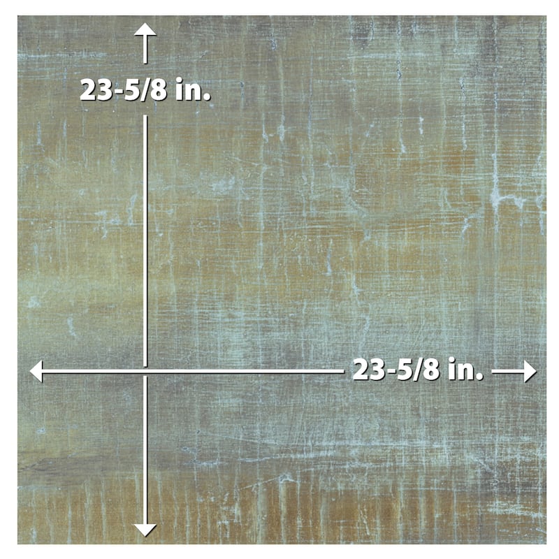 Merola Tile Fusione Reggia Green 23-1/2" x 23-1/2" Porcelain Floor and Wall Tile