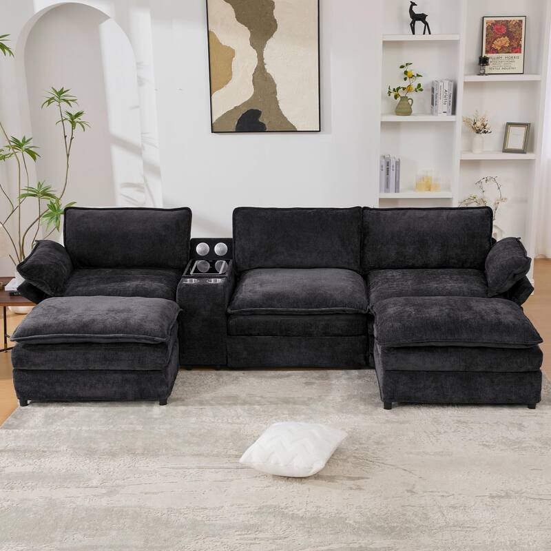 U Shaped Modular Sectional Sofa