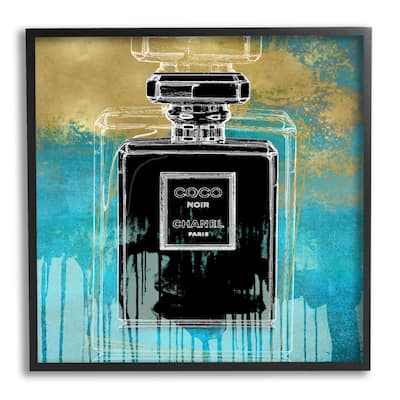 Stupell Modern Glam Perfume Framed Giclee Art Design by Madeline Blake