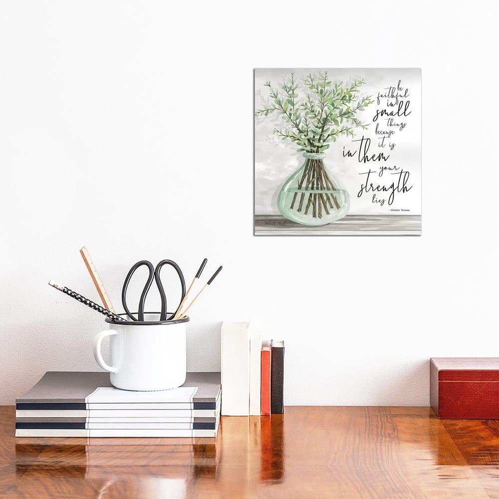 iCanvas "Be Faithful" by Cindy Jacobs Canvas Print