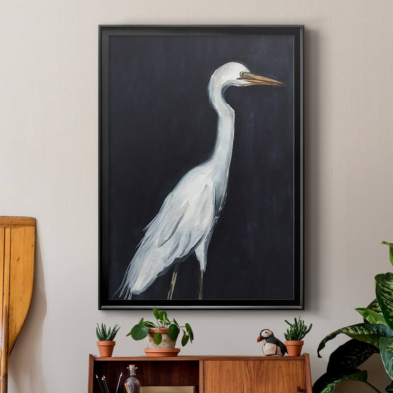 Calm Great Egret II Premium Framed Print - Ready to Hang