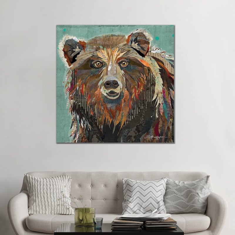 iCanvas "Majestic Montana Grizzly Bear" by Traci Anderson Canvas Print