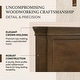 preview thumbnail 10 of 48, Roundhill Furniture Maderne 3-Piece Wood Bedroom Set, Panel Bed and Two Nightstands