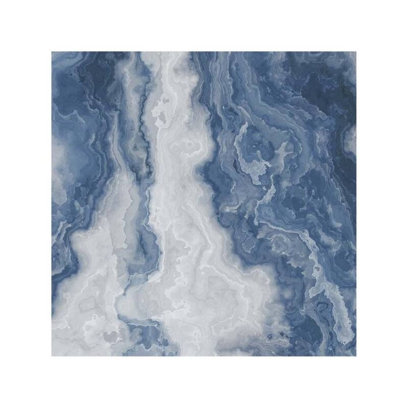 Isle 6x6 Glossy Porcelain Agate Geode Tile - Floor, Wall, Backsplash