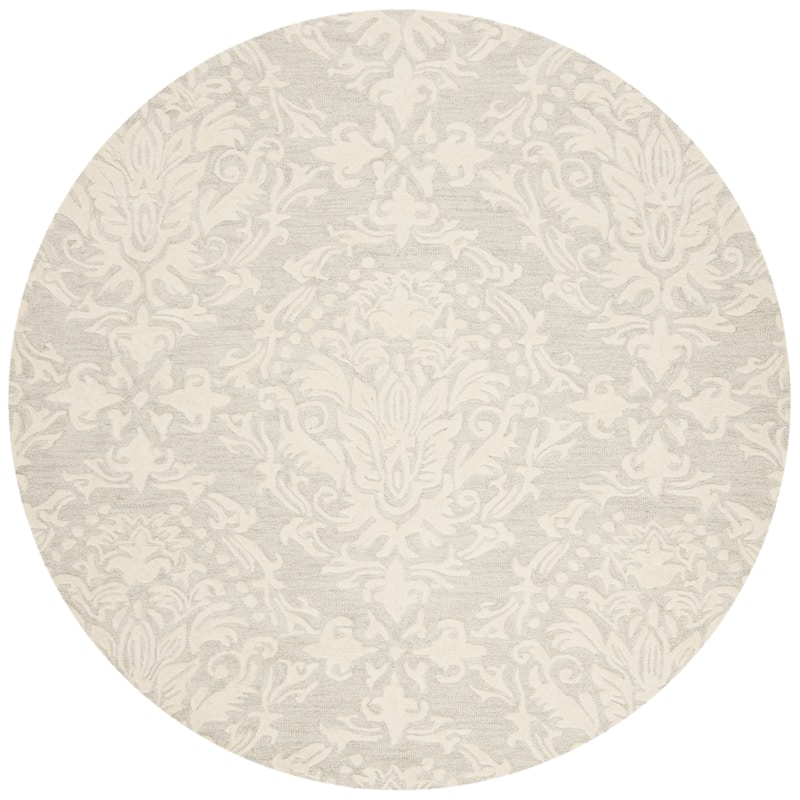 SAFAVIEH Handmade Blossom Lollie Modern Floral Wool Rug