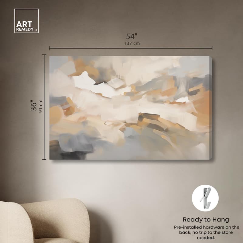 Pallor of Dawn Canvas by Art Remedy, Gallery Wrapped