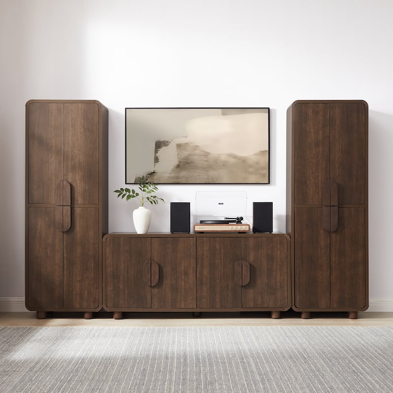 Crosley Millie 3-Piece Entertainment Center