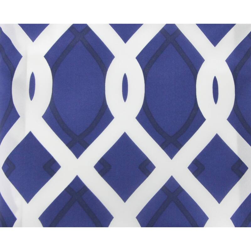 54" x 96" Solid Grommet Semi-Sheer Outdoor Curtain Panel