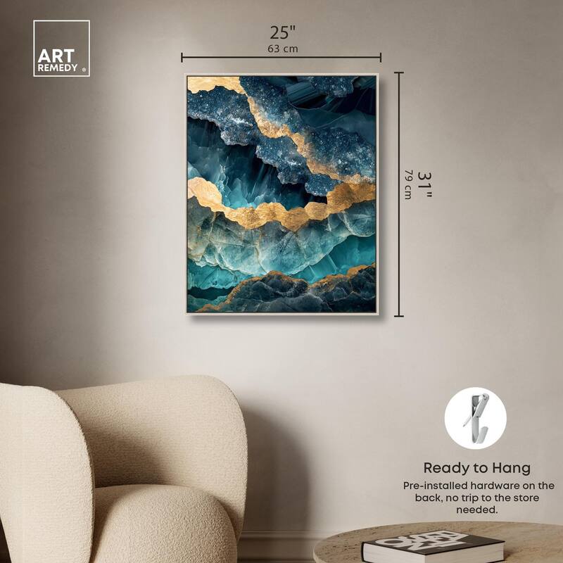 Power Edge II Canvas by Art Remedy