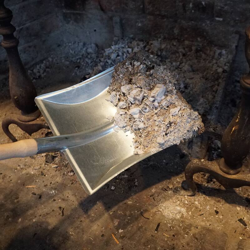 Kings County Tools Ash Shovel and Hearth Brush Fireplace Tools Set