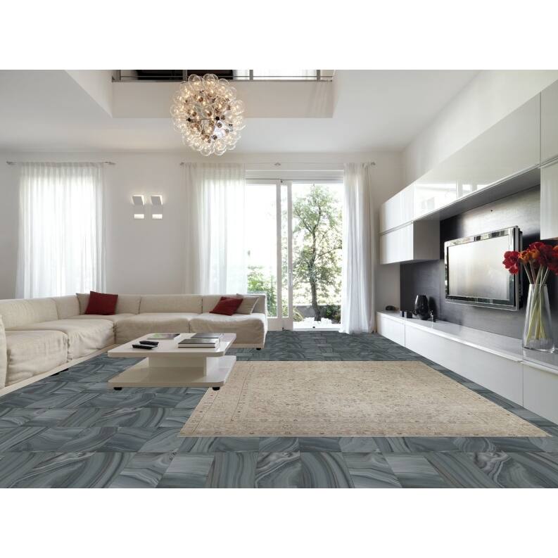 Hand Knotted Oriental 100% Wool Carpet Traditional Floral Beige & Ivories Kashan Area Rug - 12' 3'' X 9' 6''