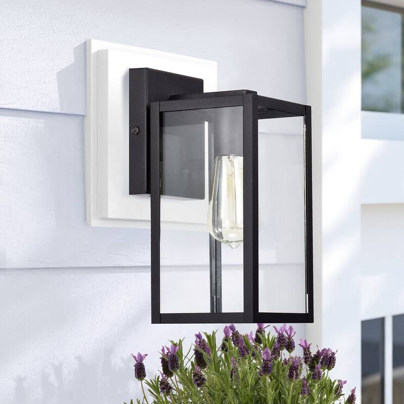 Arberry 1 Light Rust Outdoor Wall Lantern Sconce Light