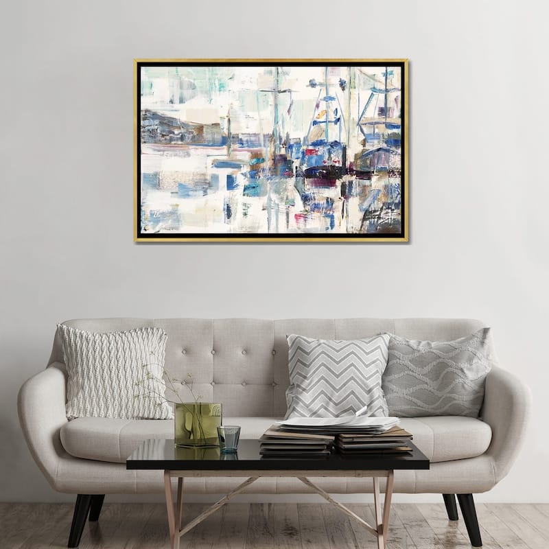 iCanvas "Across A Line" by Brooke Borcherding Framed