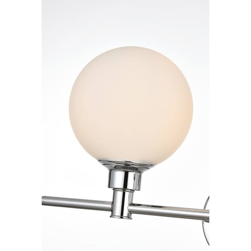 Corda 1 Light Black and Frosted White Bath Sconce