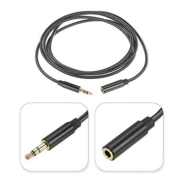 1/4 to 3.5mm Headphone Jack Adapter TRS 6.35mm Female to 1/8 Male 5ft Bed Bath & Beyond 38077049