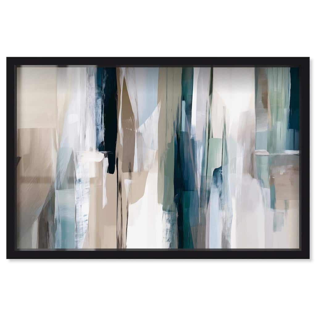Color Columns Shadowbox by Art Remedy