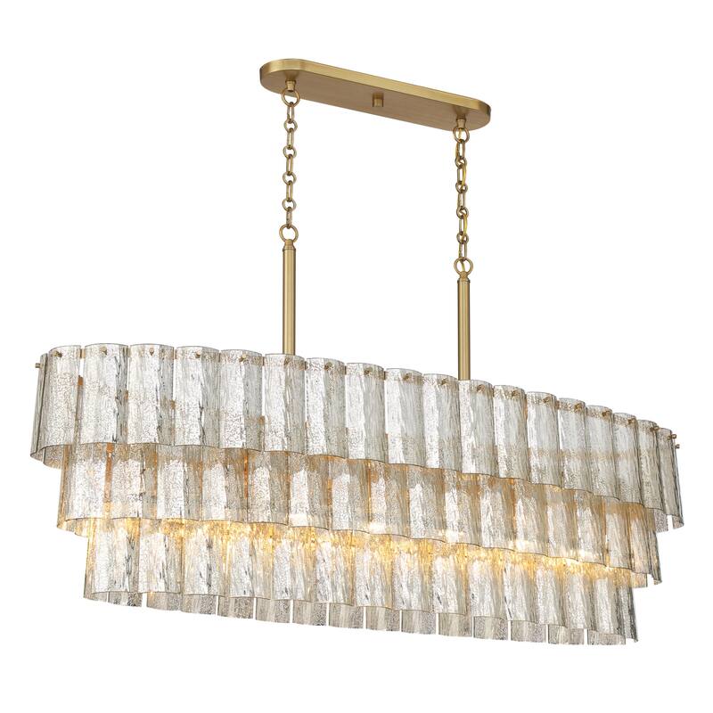 Craftmade 48677 Museo 7 Light 48" Wide Linear Chandelier