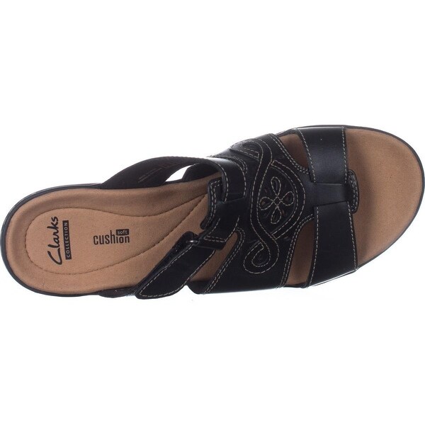 clarks leisa higley slide sandals