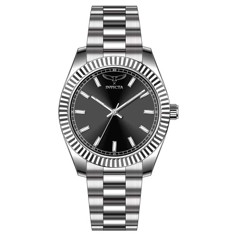 Invicta Men's 69014 Specialty Quartz PC21S Copper Dial Watch - Black