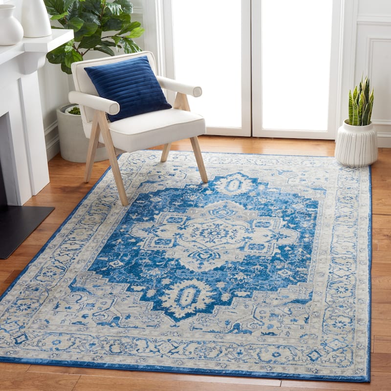 SAFAVIEH, Brentwood Eustachia Oriental Distressed Rug - 8' x 10'