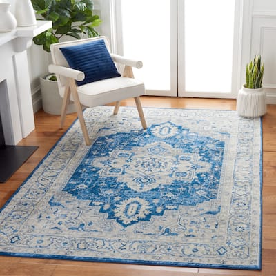 SAFAVIEH, Brentwood Eustachia Oriental Distressed Rug - 8' x 10'