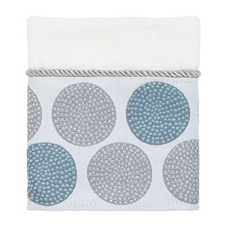 Avanti Linens Dotted Circles Bath Rug - 24" X 60" Oversized Cotton Bathroom Mat, Skid Resistant, Machine Washable