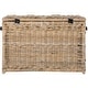 preview thumbnail 12 of 16, happimess Michael 35" Wicker Storage Trunk, Natural