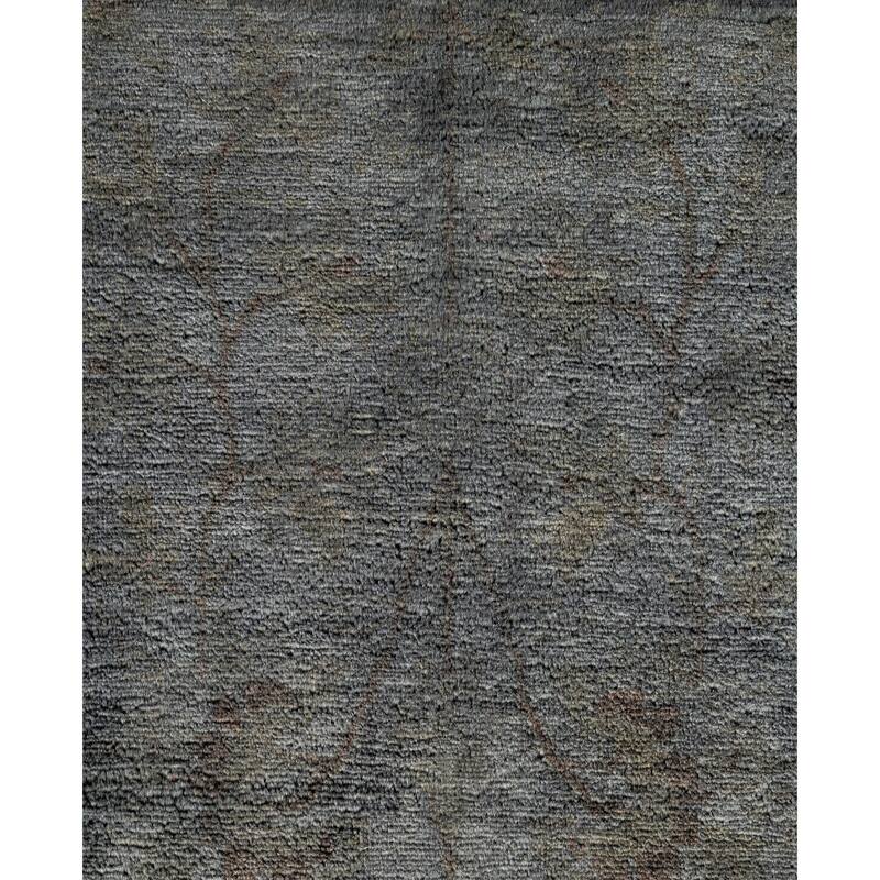 Overdyed One-of-a-Kind Hand-Knotted Area Rug - Gray - 6' 2" x 8' 10"