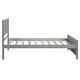 preview thumbnail 8 of 16, Wood Platform Bed with Headboard & Footboard - Twin Size, Durable Design