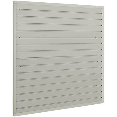 Heavy Duty Garage Slat Wall Organizer Panels with Universal Groove Design
