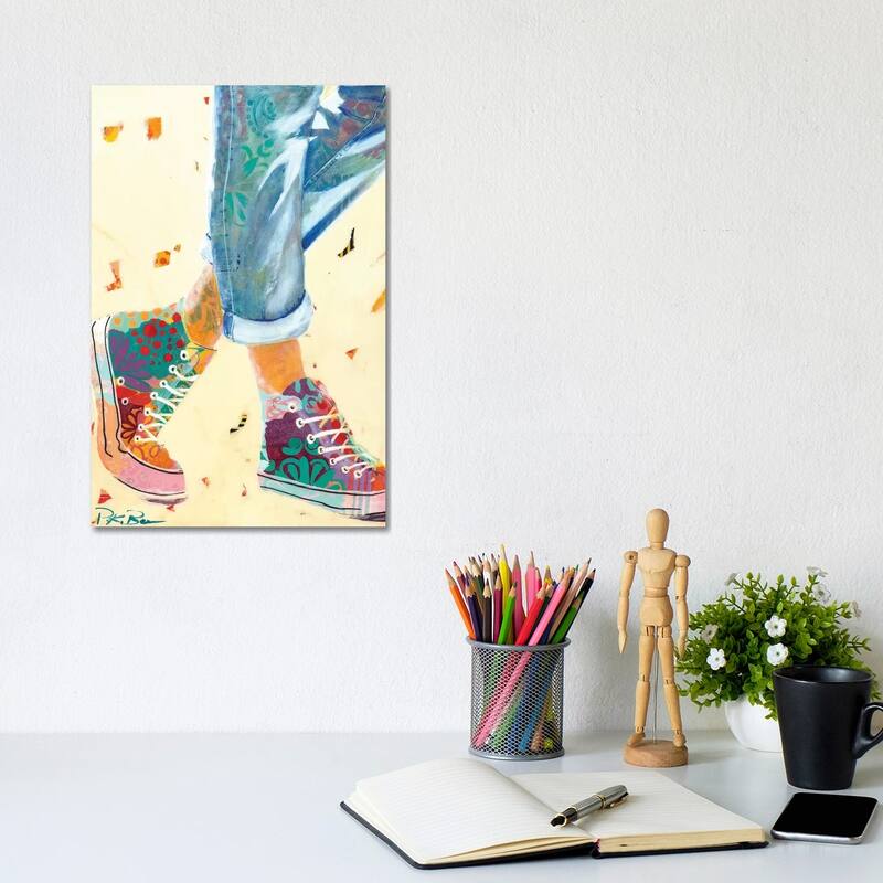 iCanvas "High Tops" by Pamela K. Beer Canvas Print - 12x8x0.75