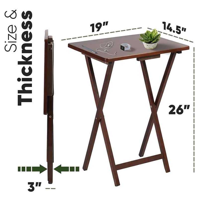 TV Tray Folding Dinner Table