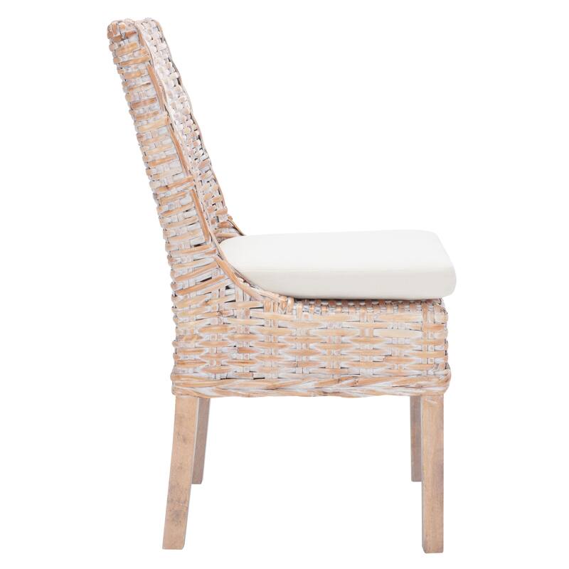SAFAVIEH Pamella Arm Chair with Cushion - 20" W x 24" D x 39" H - 20Wx24Dx39H
