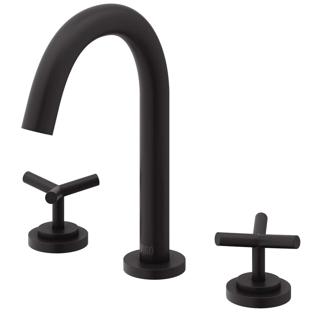 VIGO Jewel 9" H 2-Handle Widespread Bathroom Faucet