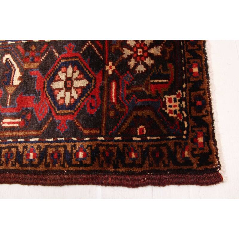 ECARPETGALLERY Hand-knotted Sarabi Red Wool Rug - 6'6 x 9'8