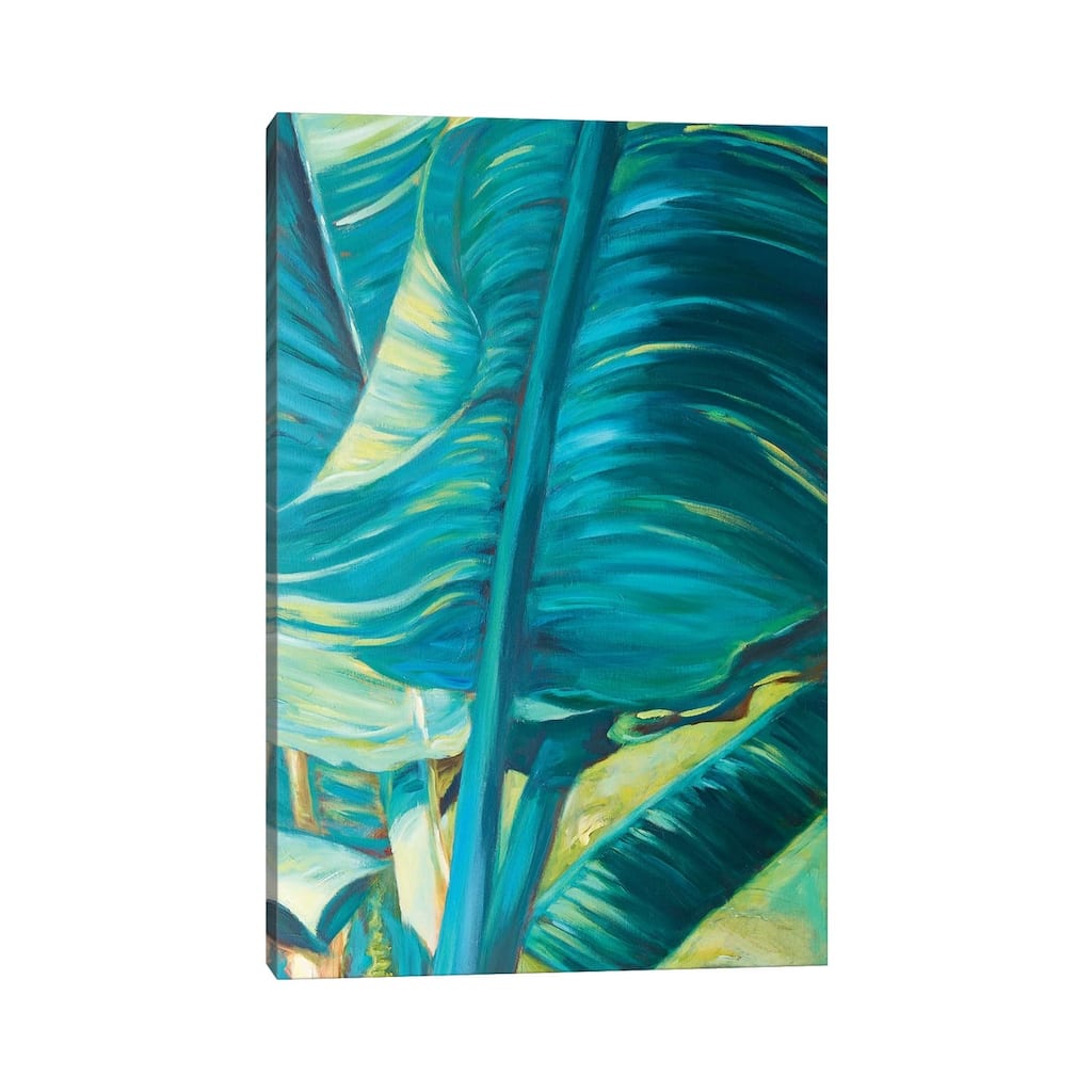 iCanvas "Green Banana Duo II" by Suzanne Wilkins Canvas Print