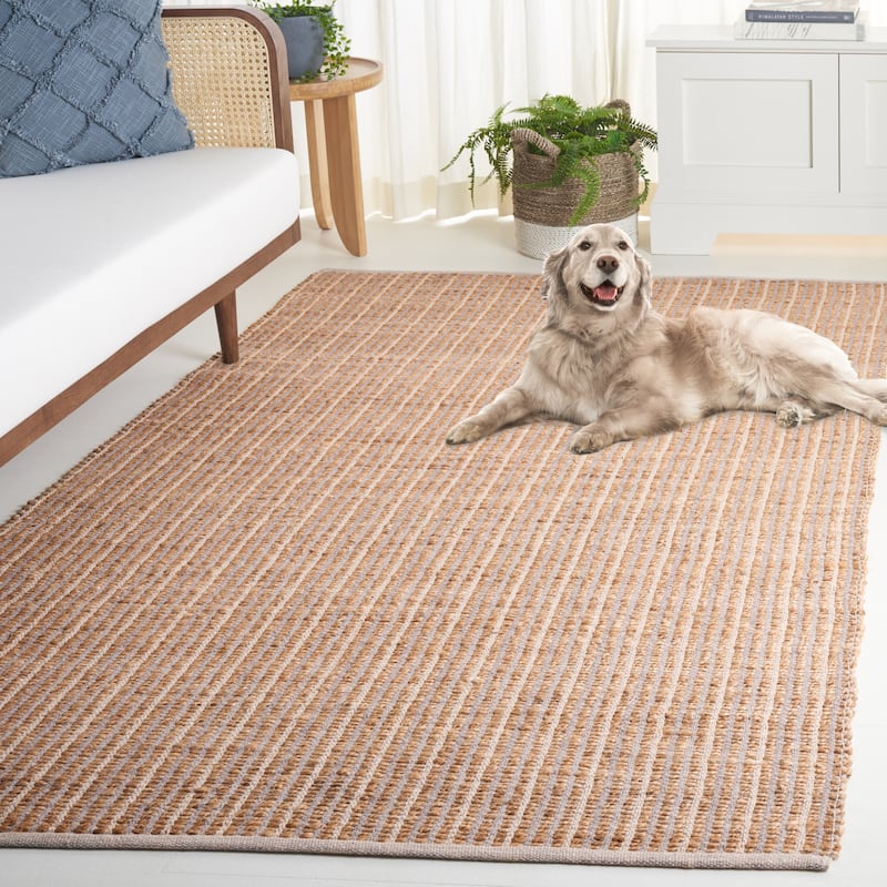 SAFAVIEH Hand-Woven Natural Fiber Gwyn Casual Jute Rug