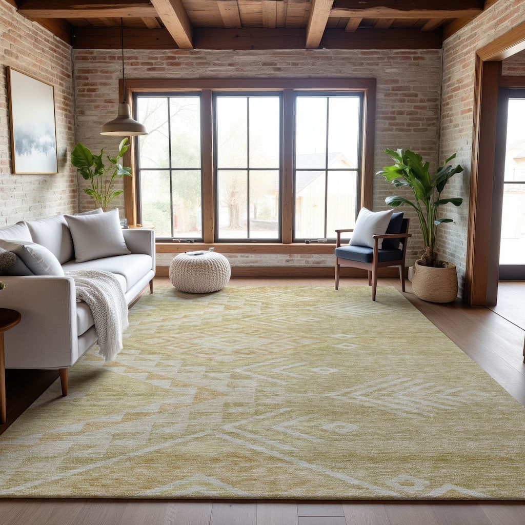 Premium Washable Super Soft Boho Tribal Mayfield Rug