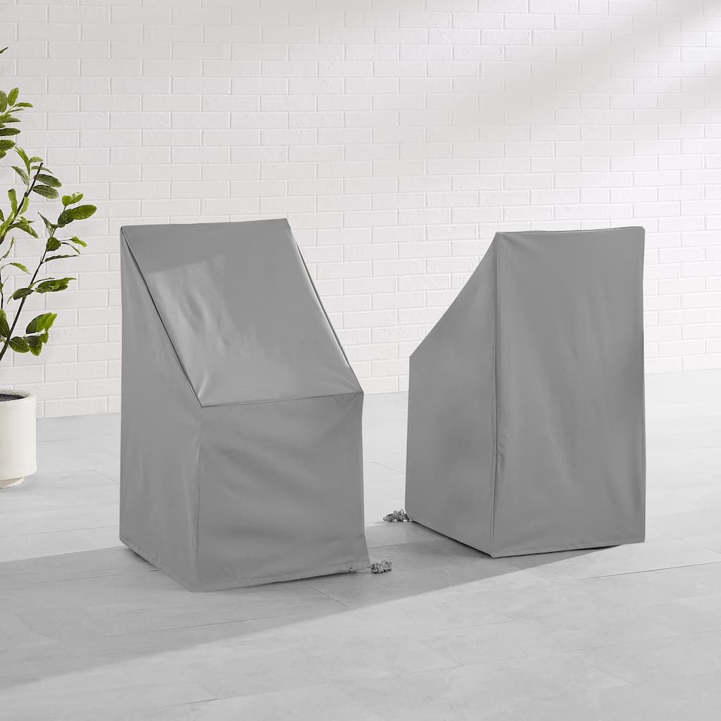 Crosley 2Pc Outdoor Dining Side Chair Furniture Cover Set