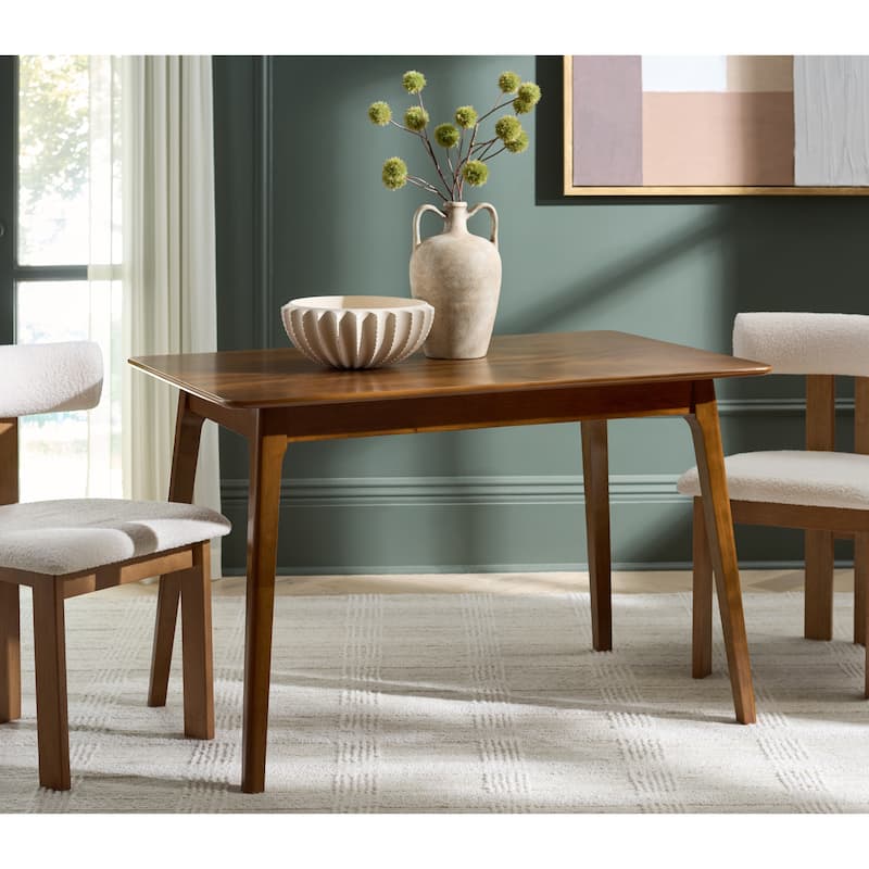 SAFAVIEH Home Forus Dining Table - 47"W x 30"D x 30"H - Walnut