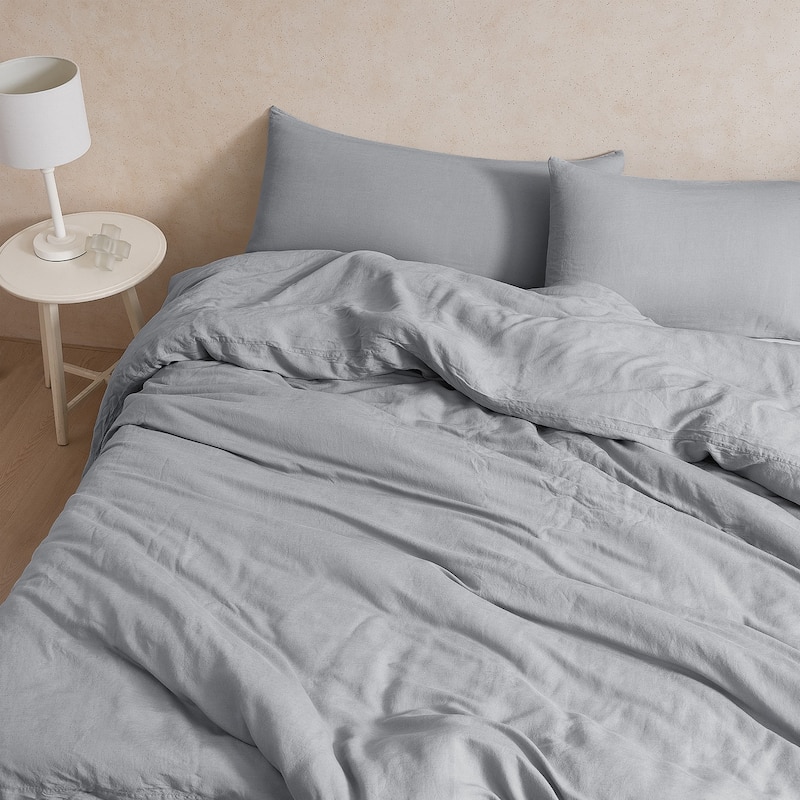 Dark Sky Reserve® - Bamboo Linen Oversized Duvet Cover - Portugal Made