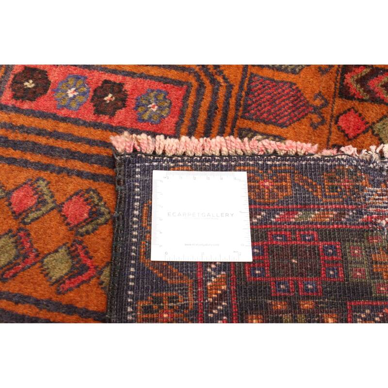ECARPETGALLERY Hand-knotted Teimani Brown Wool Rug - 3'1 x 4'11