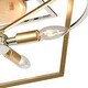 preview thumbnail 3 of 3, Geosphere 4-Light Semi Flush